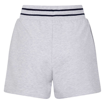 Light Heather - Back - Jack Wills Womens-Ladies Double Stripe Shorts
