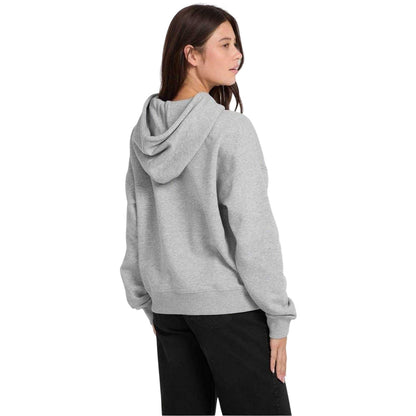 Grey Heather - Back - Guess Womens-Ladies Hoodie