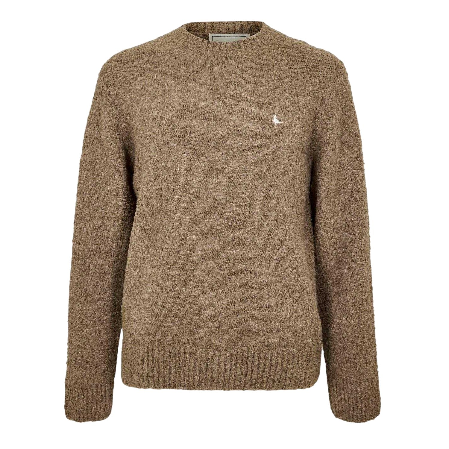 Fawn Marl - Front - Jack Wills Mens Classic Jumper