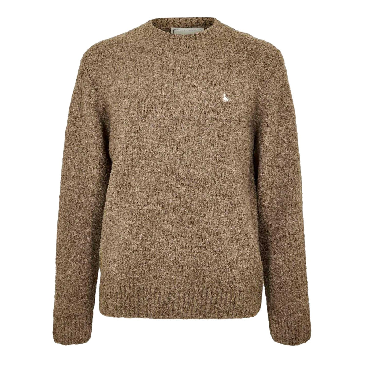 Fawn Marl - Front - Jack Wills Mens Classic Jumper