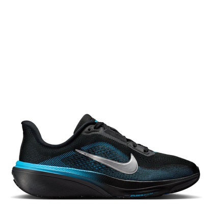 Black-Metallic - Front - Nike Childrens-Kids Air Zoom Pegasus 41 Road Running Shoes
