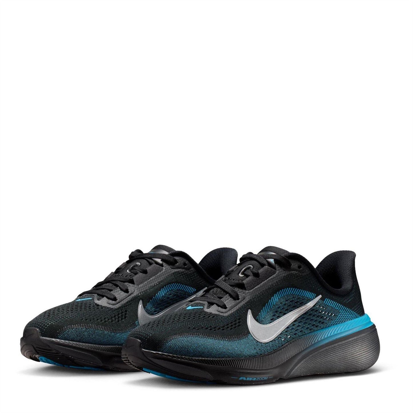 Black-Metallic - Lifestyle - Nike Childrens-Kids Air Zoom Pegasus 41 Road Running Shoes