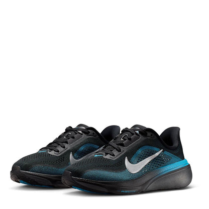 Black-Metallic - Lifestyle - Nike Childrens-Kids Air Zoom Pegasus 41 Road Running Shoes