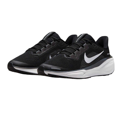 Black-White - Pack Shot - Nike Childrens-Kids Air Zoom Pegasus 41 Road Running Shoes