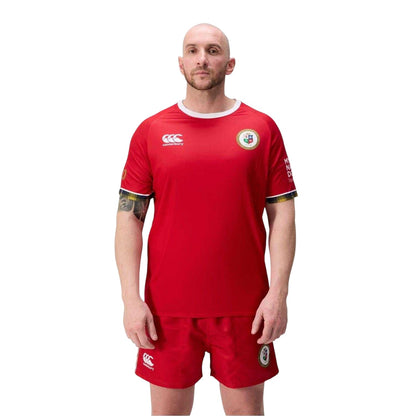 Red - Side - Canterbury Mens 2025 British & Irish Lions Rugby Shirt
