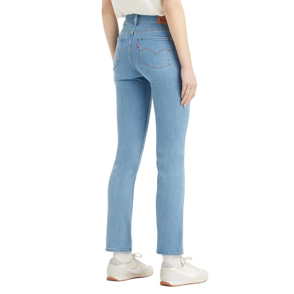 Denim - Back - Levis Womens-Ladies 712 Slim Jeans