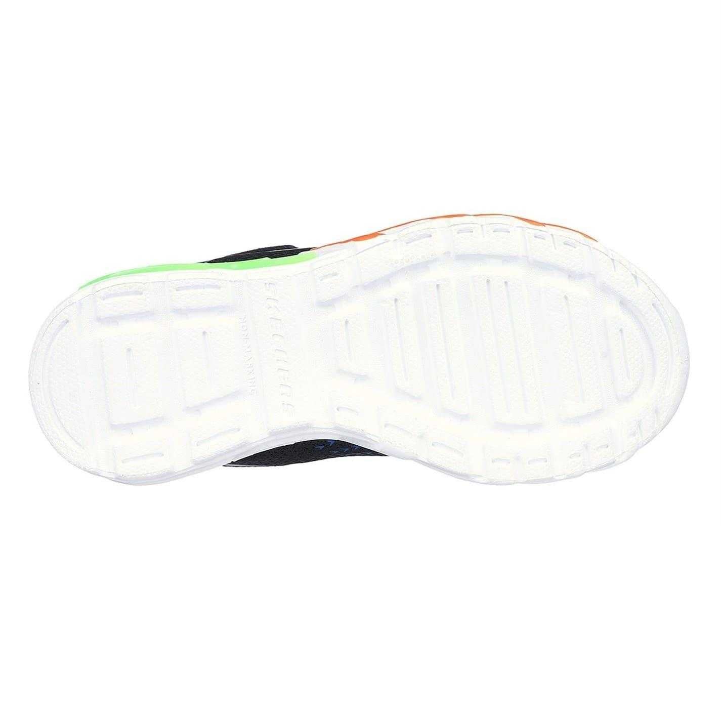 Blue - Back - Skechers Boys S Lights Trainers