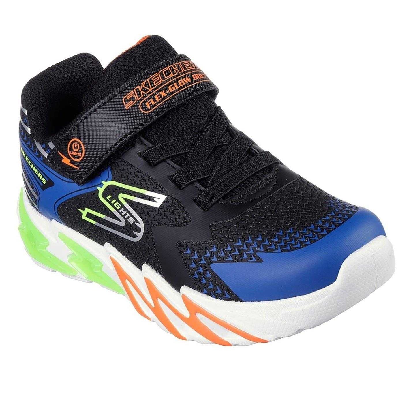 Blue - Pack Shot - Skechers Boys S Lights Trainers