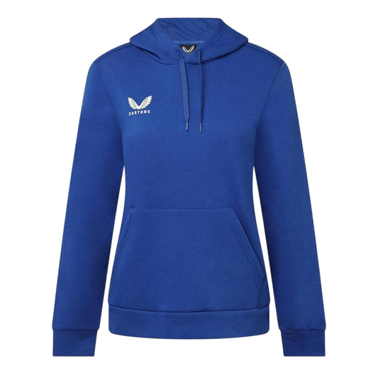 Surf the Web - Front - Castore Womens-Ladies Long-Sleeved Drawstring Hoodie