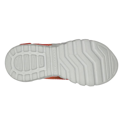 Red-Black - Lifestyle - Skechers Boys Flex-Glow Light Up Trainers