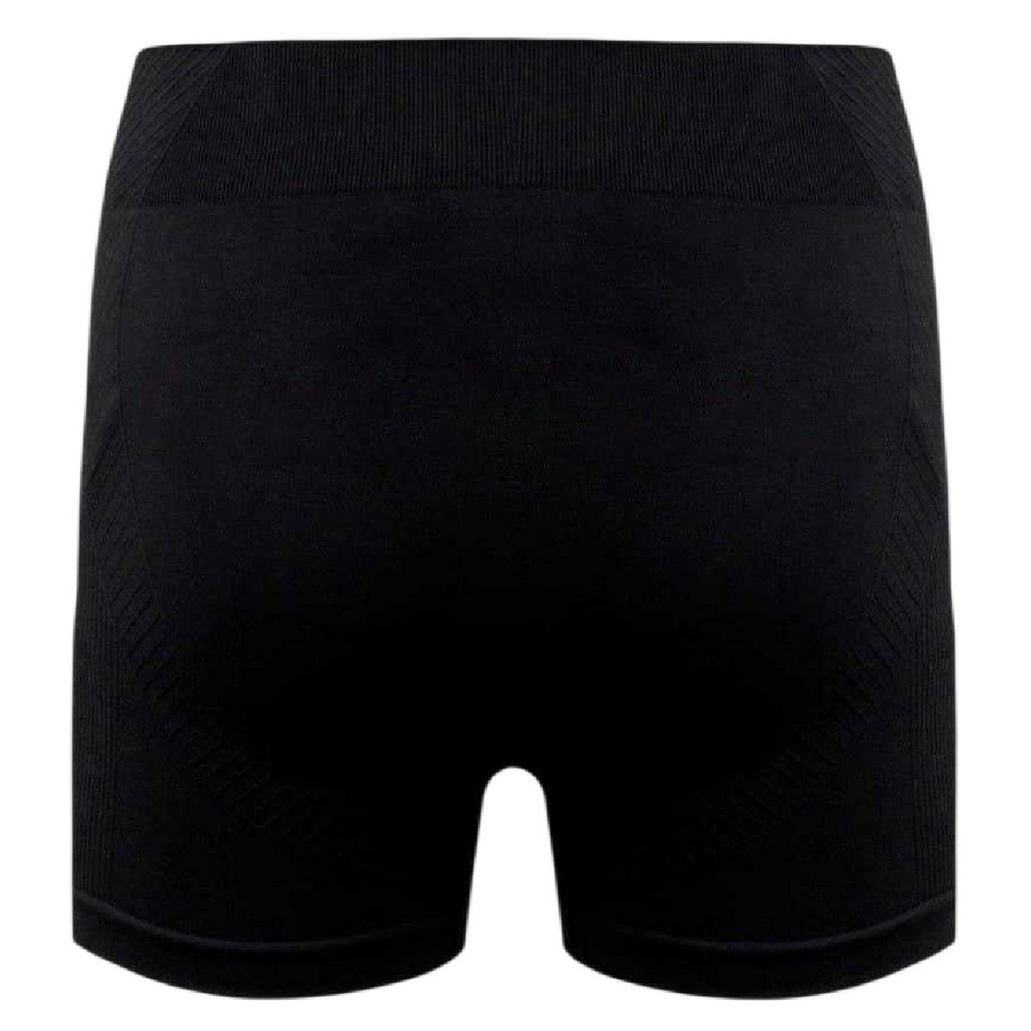 Black - Back - USA Pro Childrens-Kids Seamless Cycling Shorts