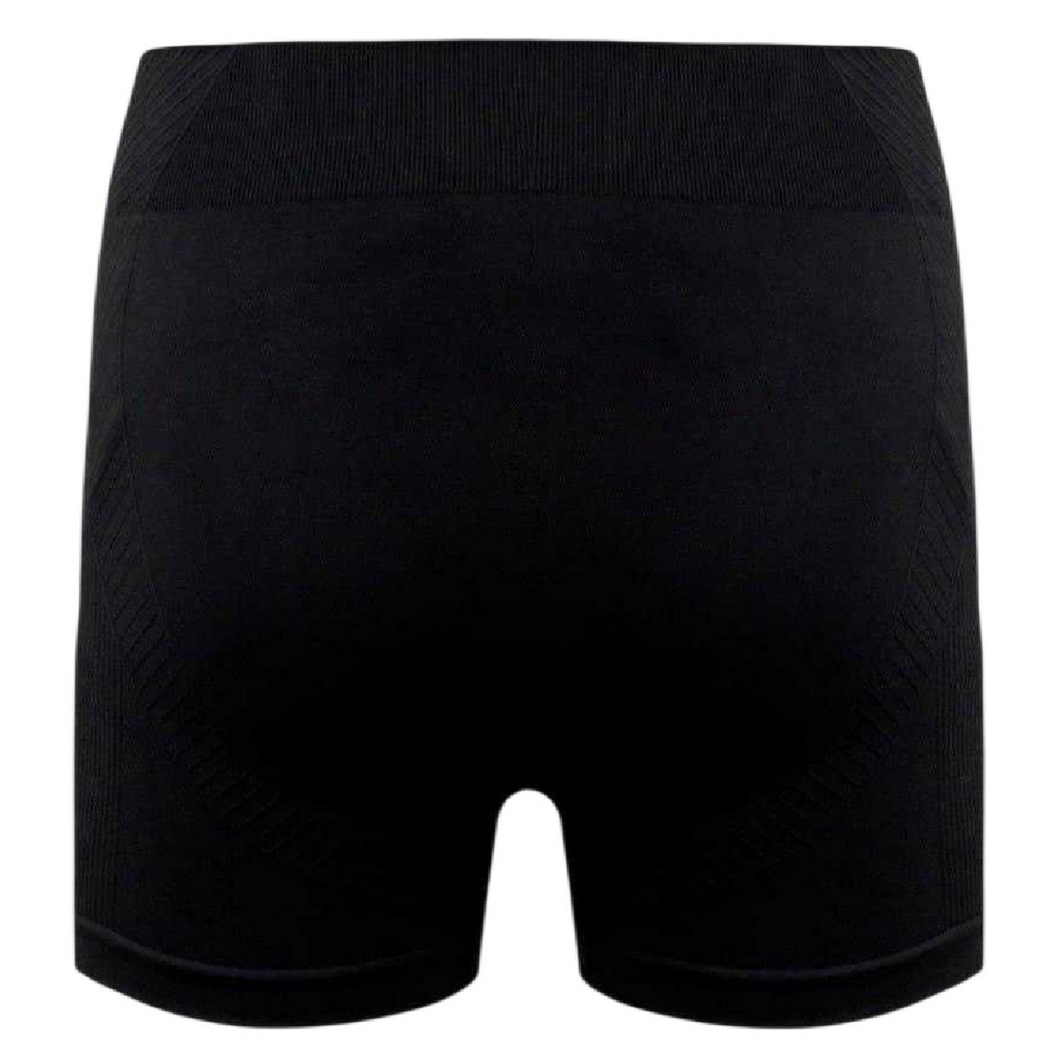 Black - Back - USA Pro Childrens-Kids Seamless Cycling Shorts