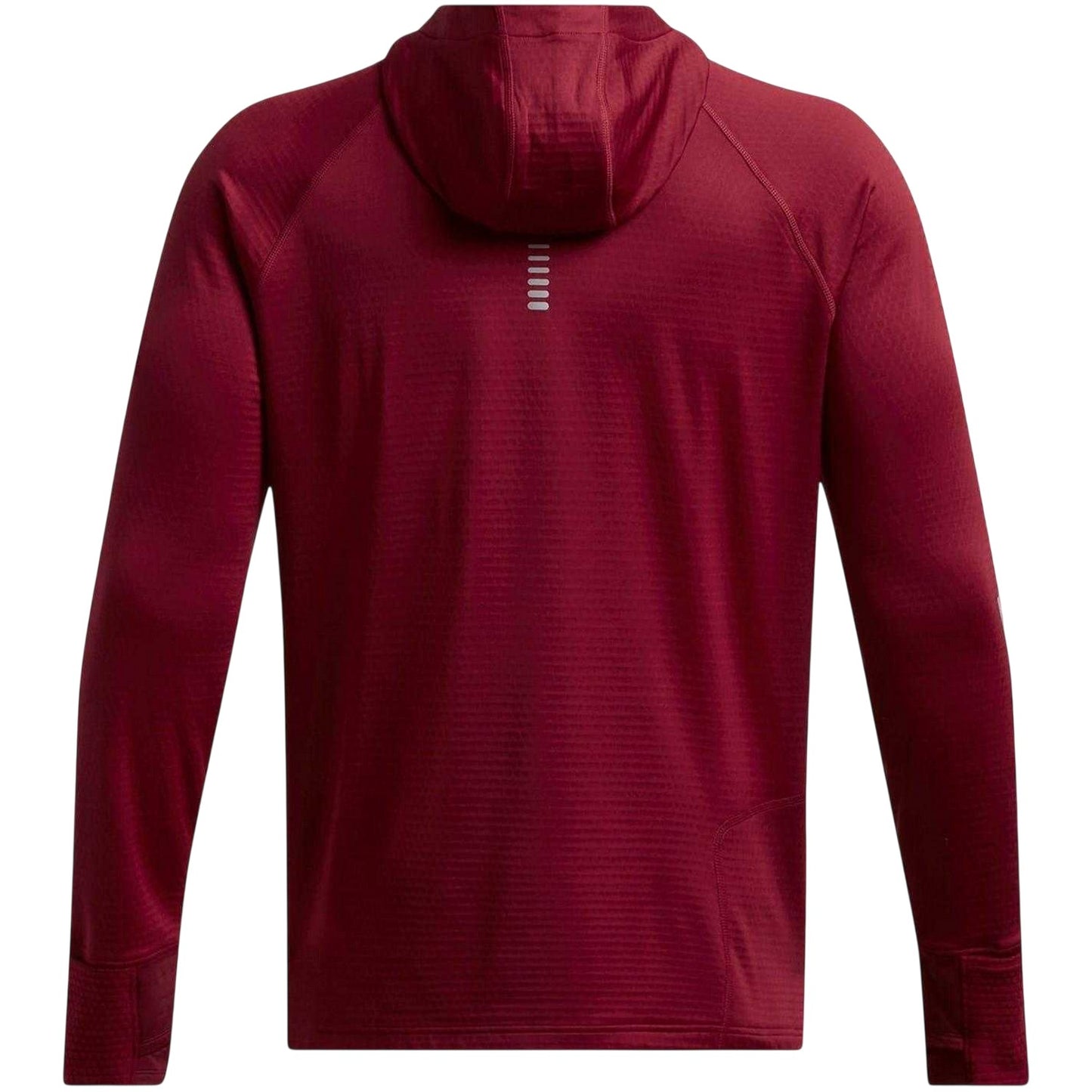 Red - Back - Under Armour Mens UA Launch Elite Pullover Hoodie