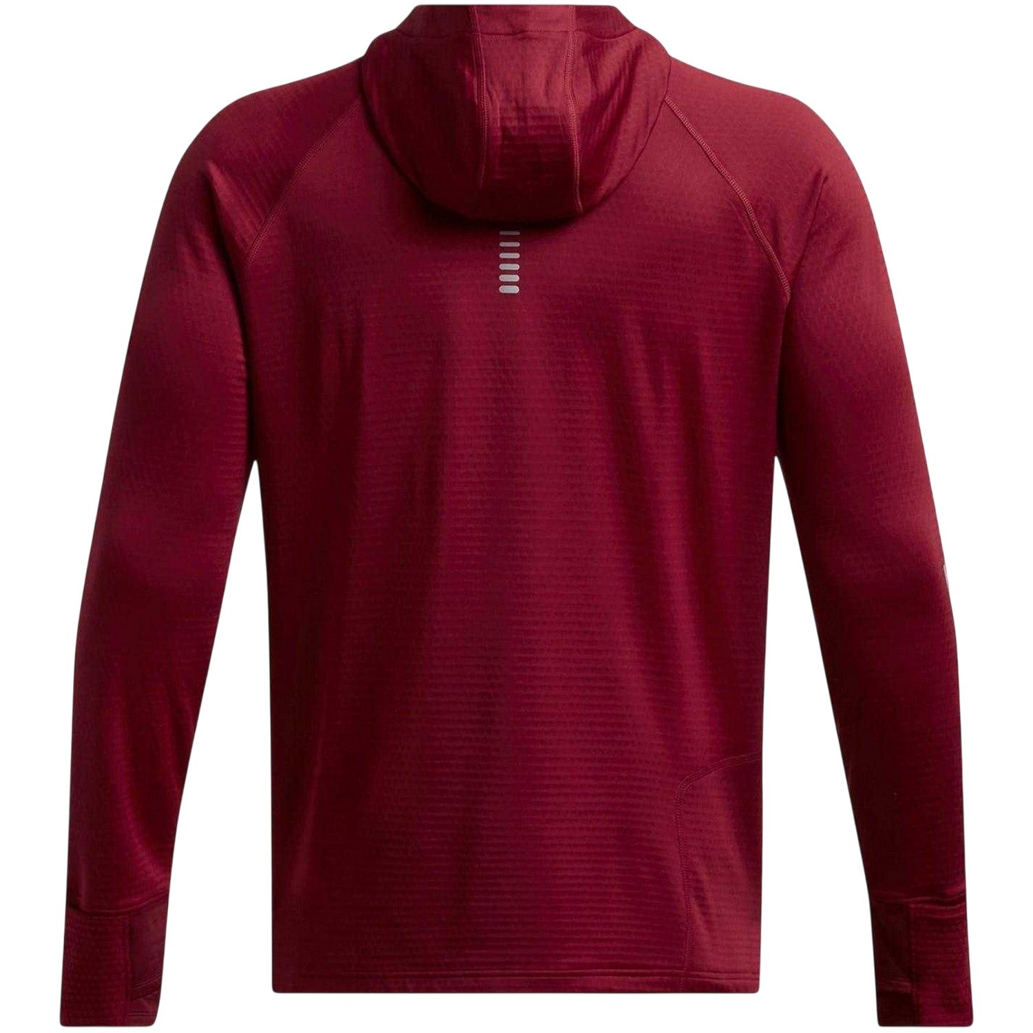 Red - Back - Under Armour Mens UA Launch Elite Pullover Hoodie