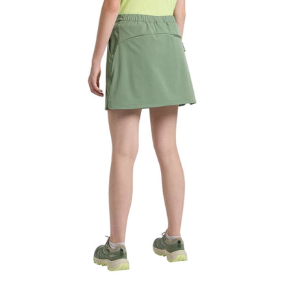 Eucalyptus - Back - Jack Wolfskin Womens-Ladies Regular Hiking Skort