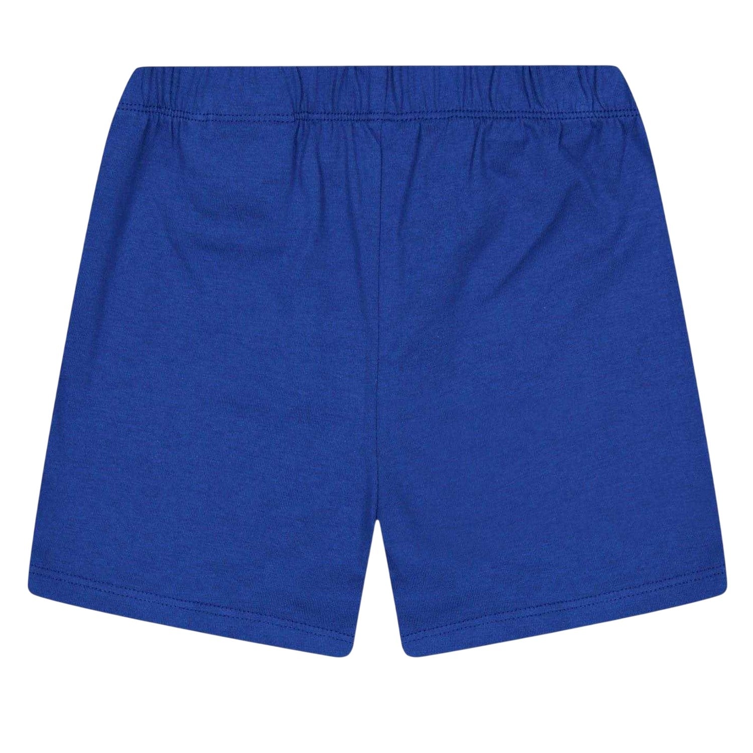 Blue - Back - Off White Baby Spray Logo Sweat Shorts