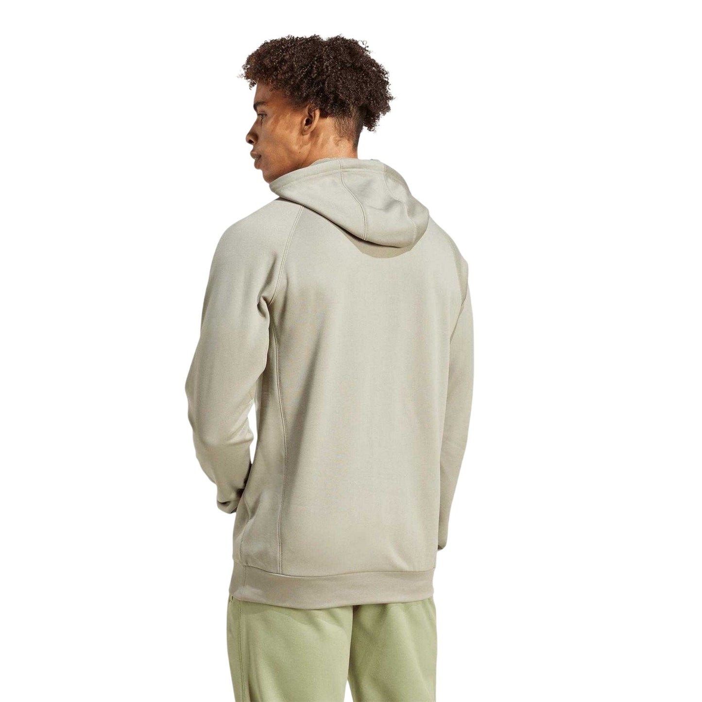 Pebble - Back - Adidas Mens Game and Go Embossed Pullover Hoodie