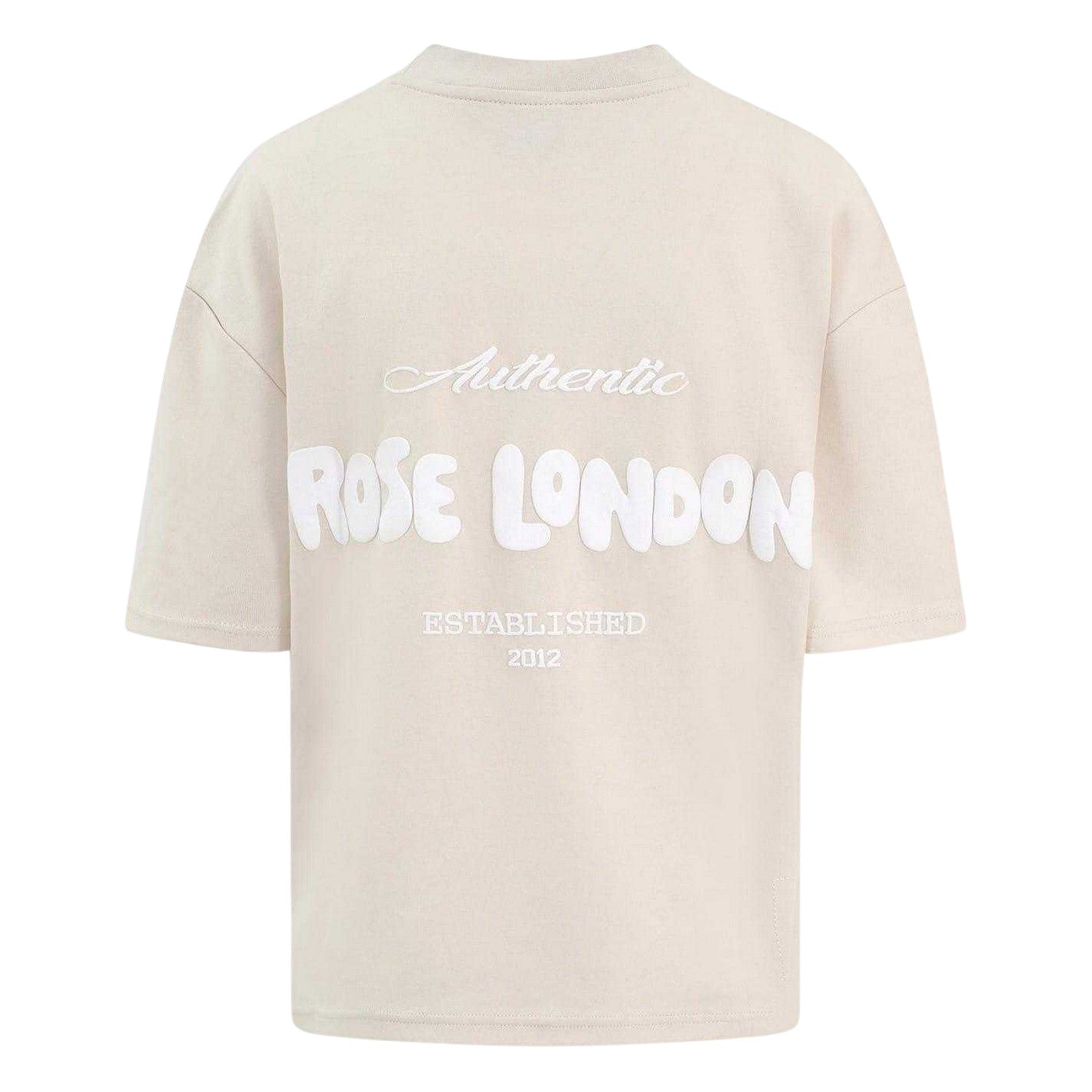 Summer Sand - Back - Rose London Womens-Ladies Authentic T-Shirt
