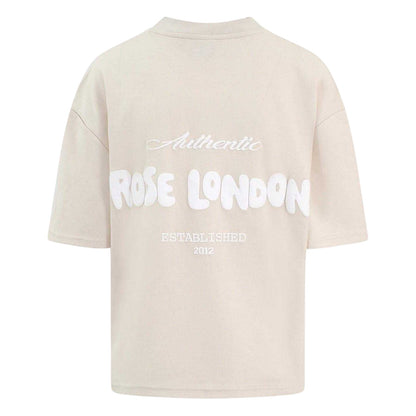 Summer Sand - Back - Rose London Womens-Ladies Authentic T-Shirt