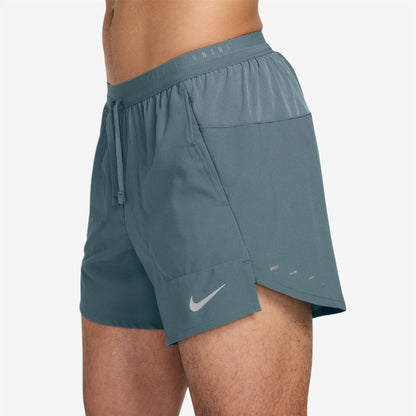 Slate Grey - Side - Nike Mens Stride Running Shorts