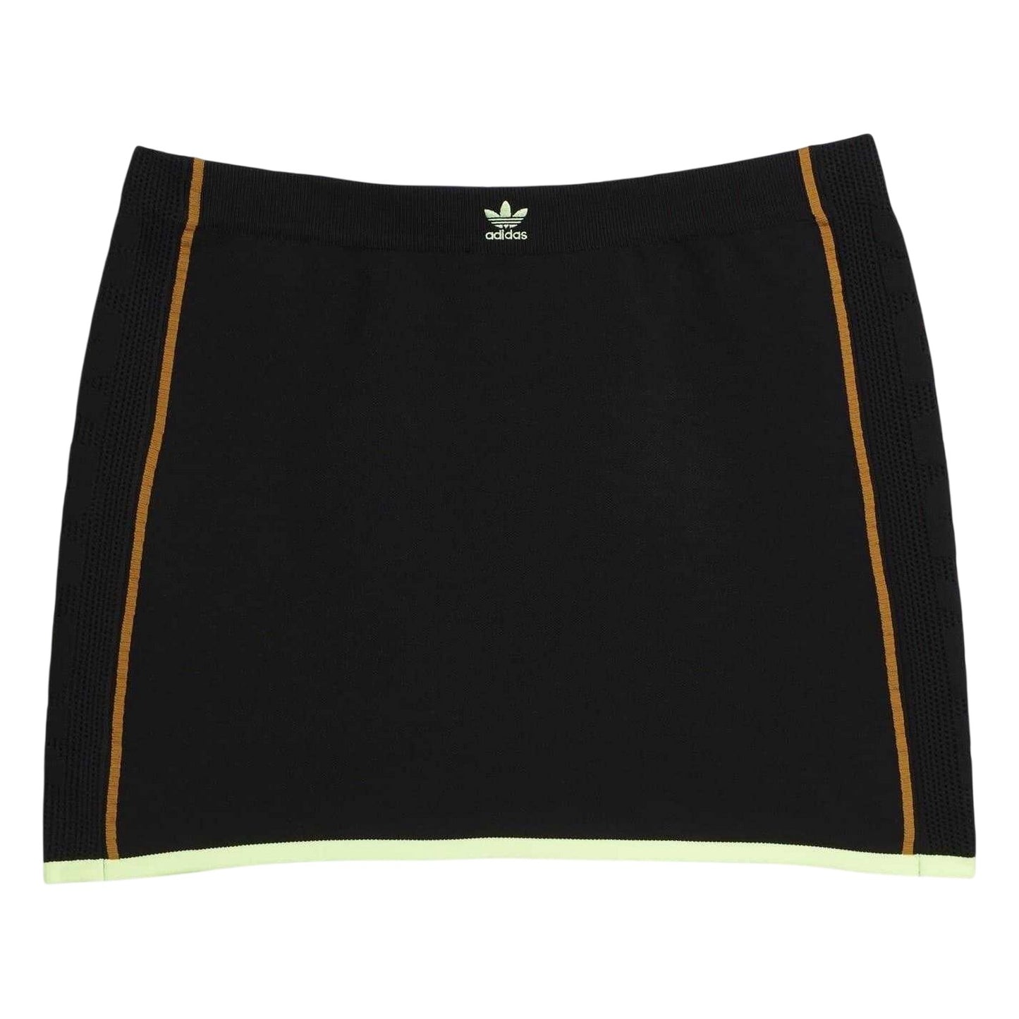 Black - Back - Adidas Womens-Ladies Ivy Park Knitted Mini Skirt