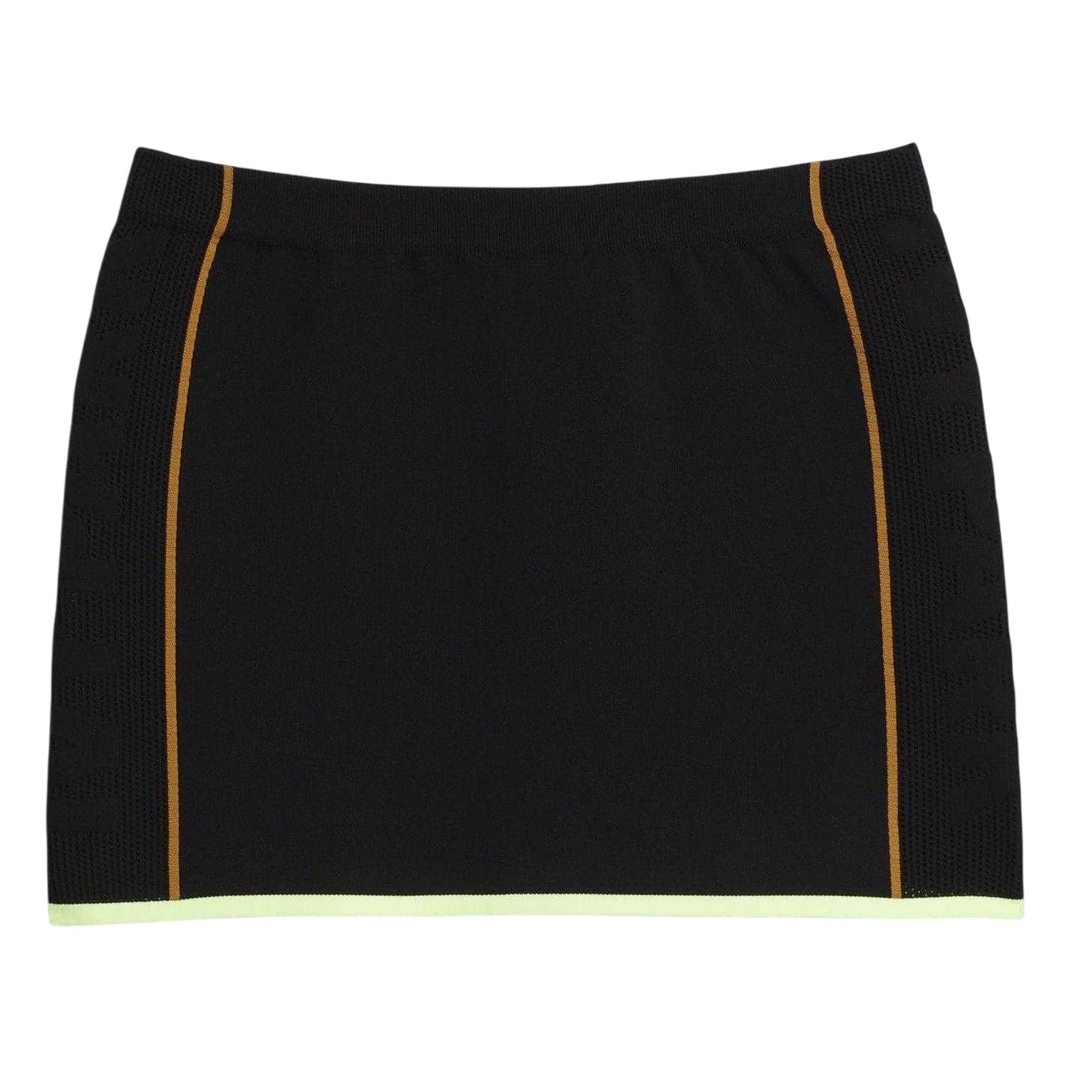 Black - Front - Adidas Womens-Ladies Ivy Park Knitted Mini Skirt
