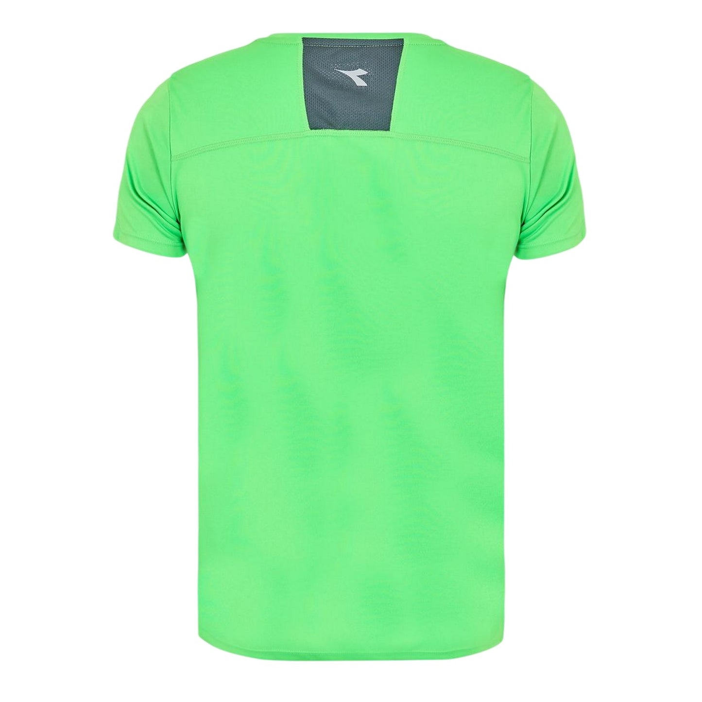 Green Fluo - Back - Diadora Mens Reflective Crew Neck Competition T-Shirt