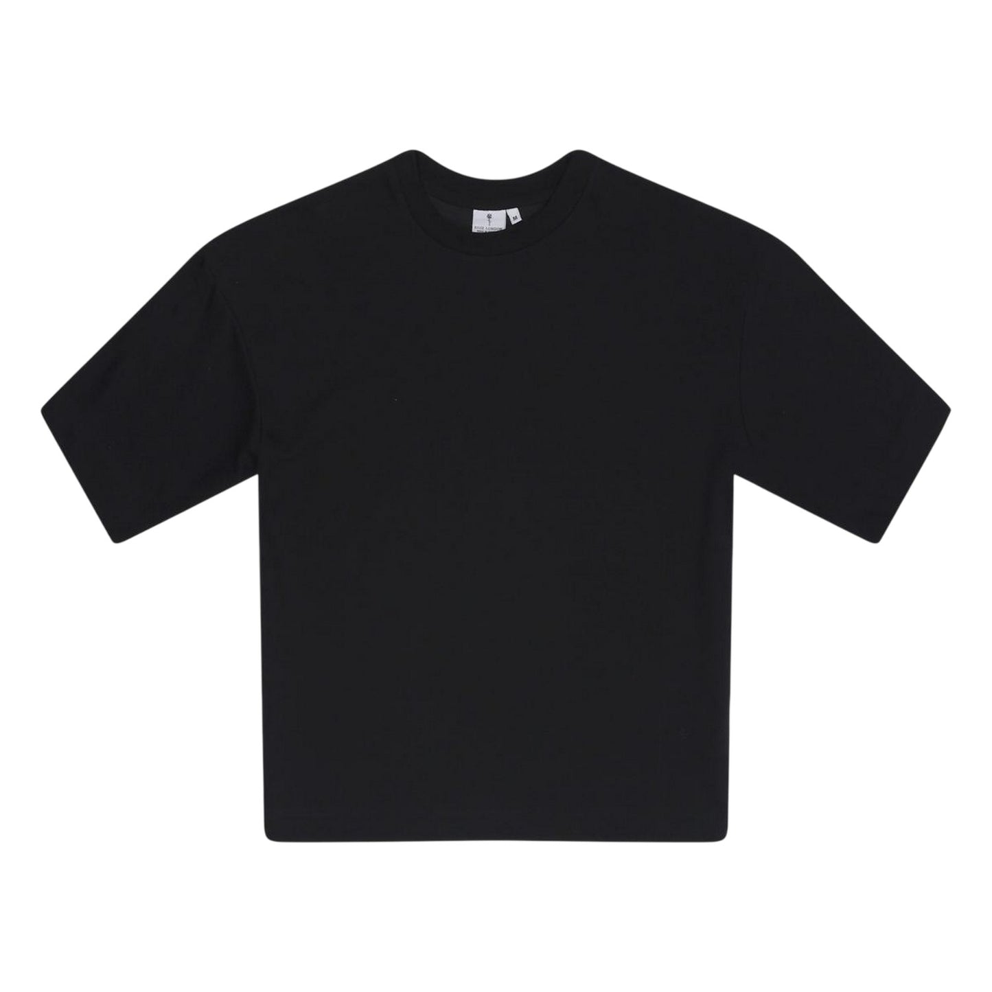 Black - Front - Rose London Mens Back Print T-Shirt