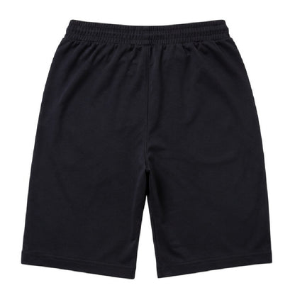 Black - Back - Boss Childrens-Kids Fleece Sweat Shorts