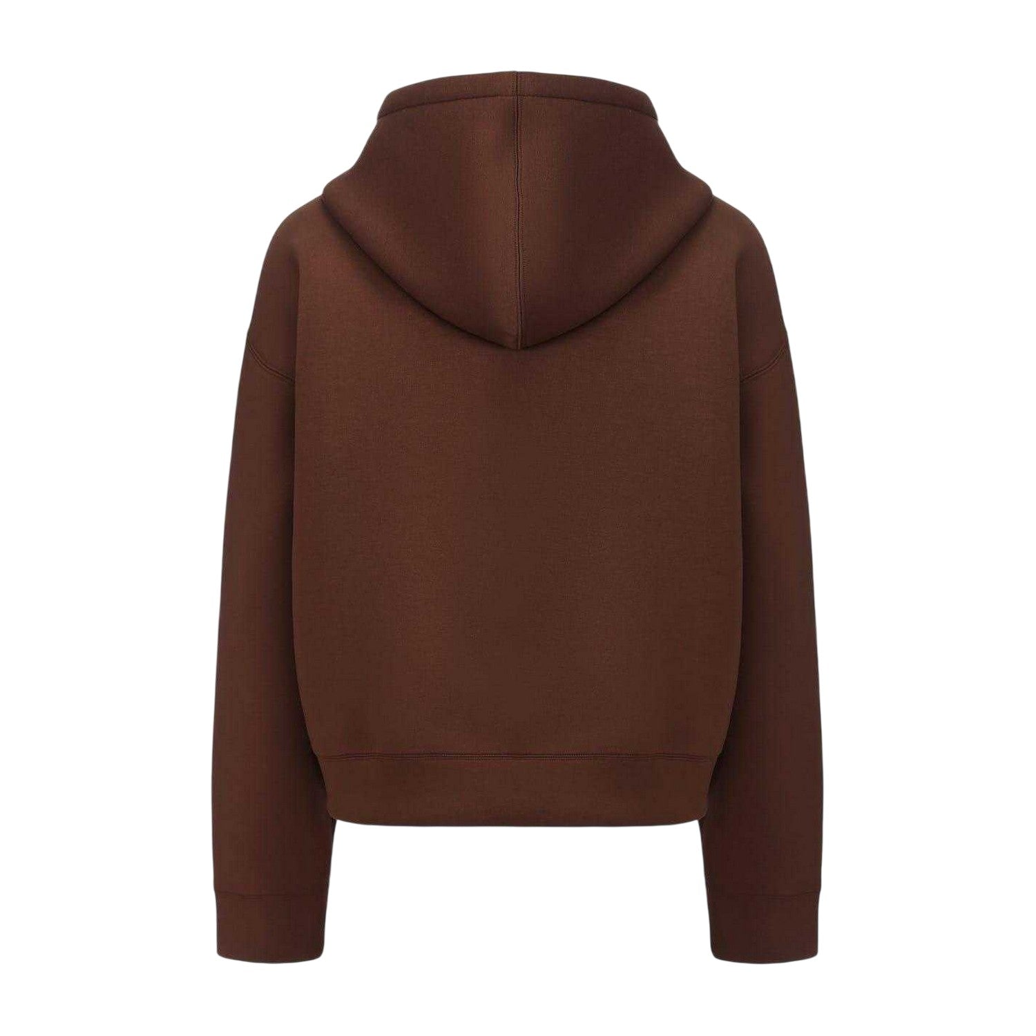 Brown - Back - Firetrap Mens Full Zip Hoodie