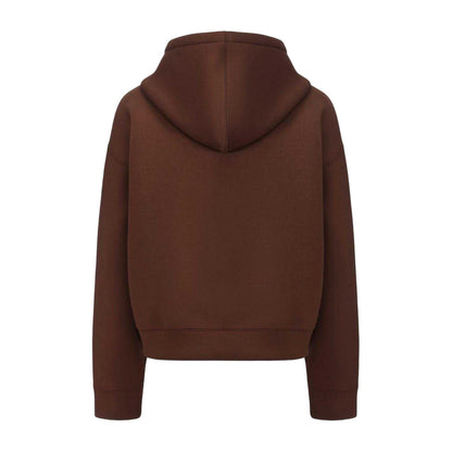Brown - Back - Firetrap Mens Full Zip Hoodie