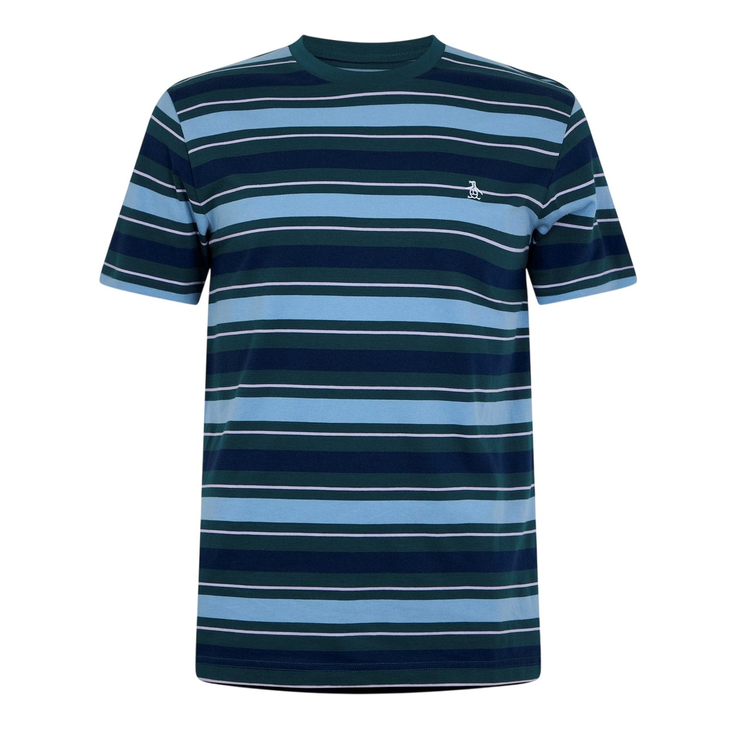 June Bug - Front - Original Penguin Mens Striped T-Shirt