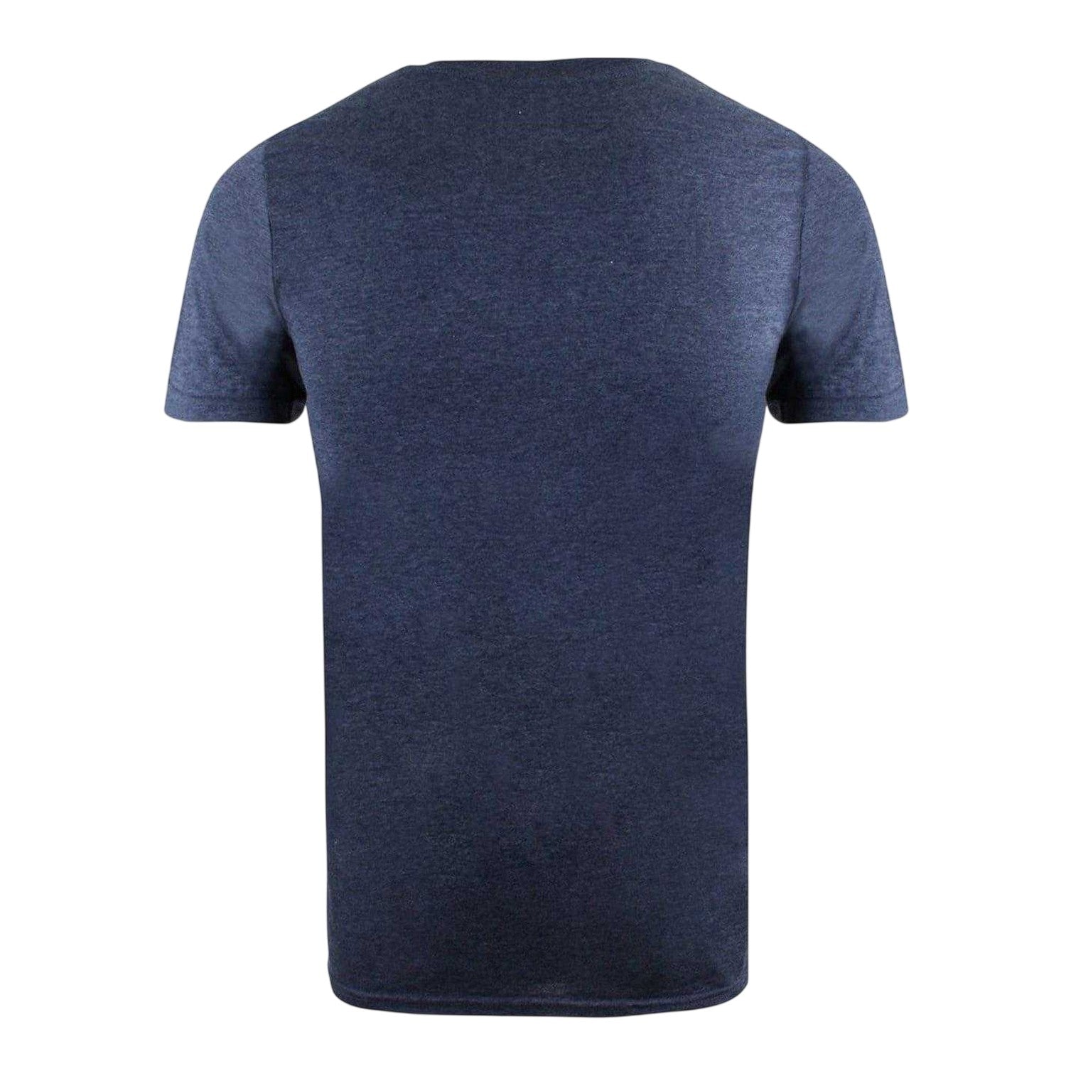 Blue - Back - Captain America Mens Cotton Regular T-Shirt