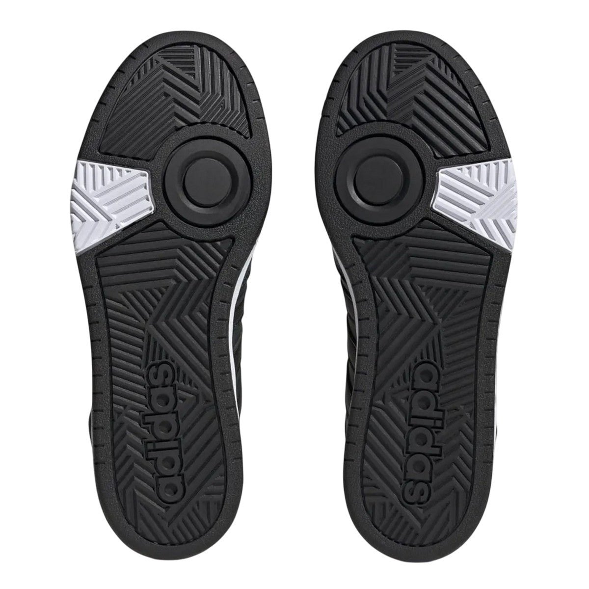 Green - Side - Adidas Mens Hoops 3.0 Mid Winterized Trainers