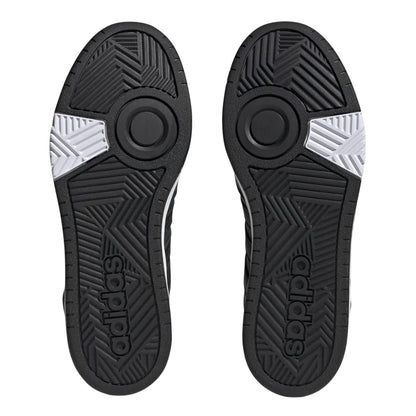 Green - Side - Adidas Mens Hoops 3.0 Mid Winterized Trainers