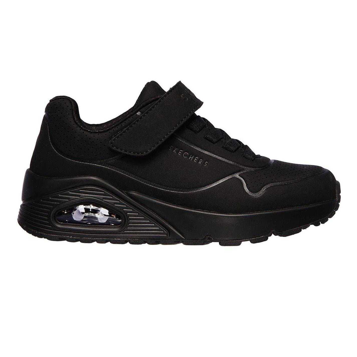 Black - Front - Skechers Boys Uno Air Blitz Trainers