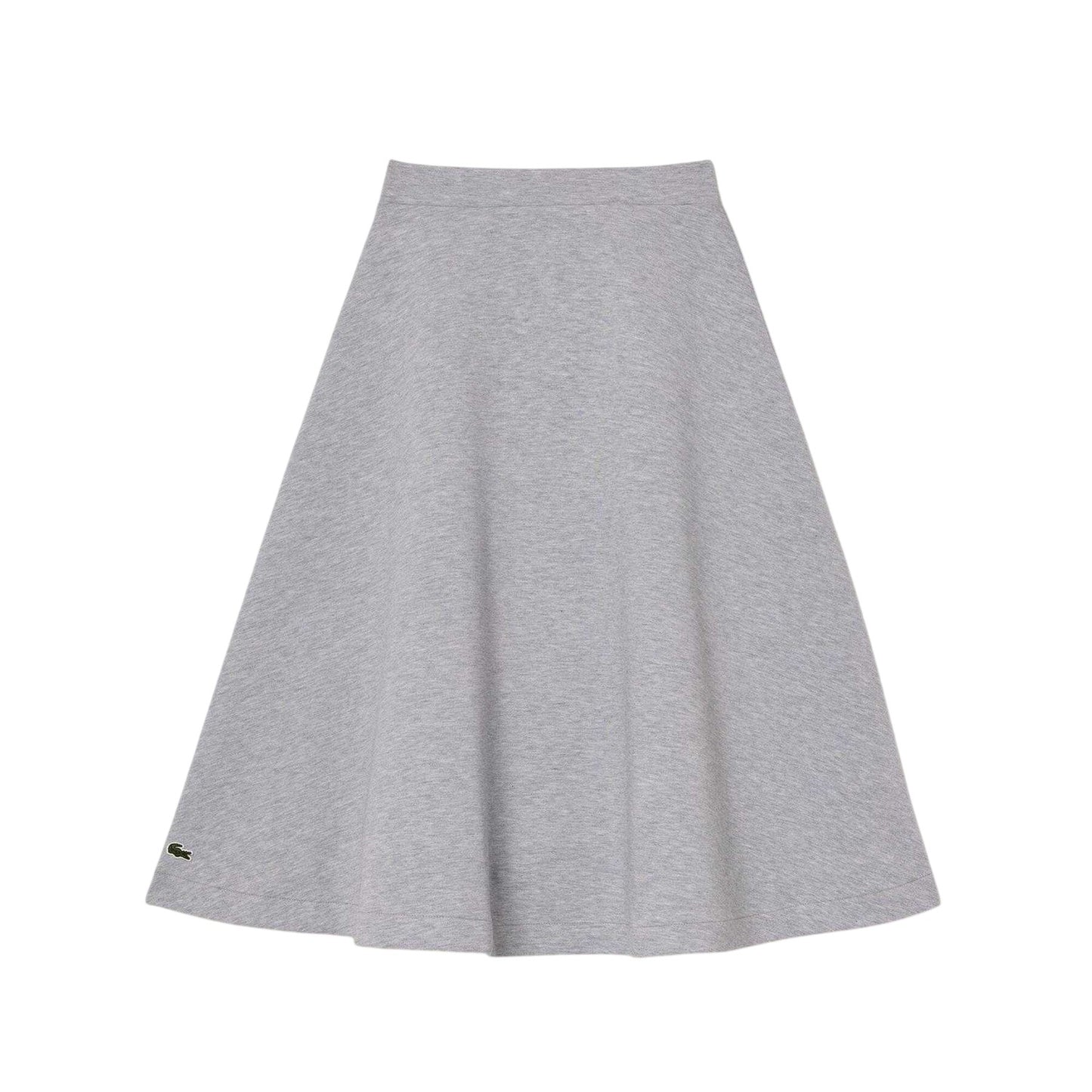Grey - Front - Lacoste Girls Milano Cotton Skirt