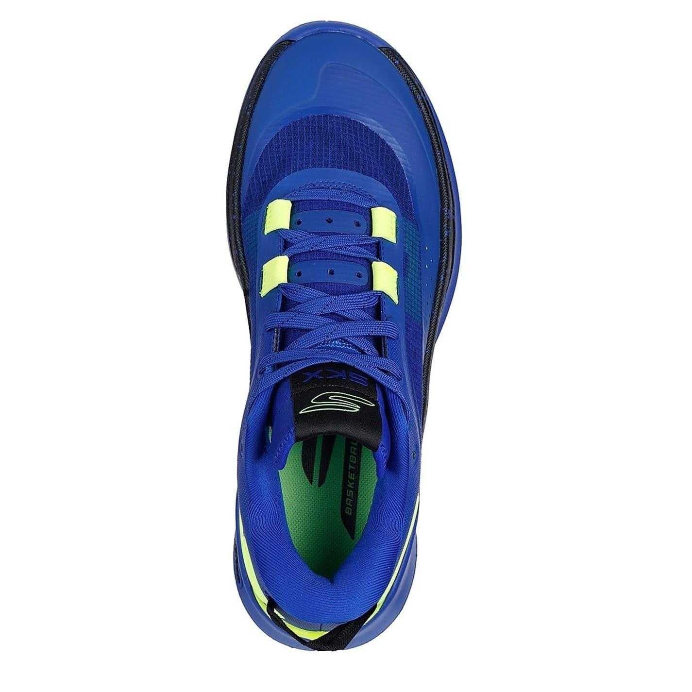 Blue-Black - Lifestyle - Skechers Mens Go Run Swirl Tech Speed Mesh Trainers