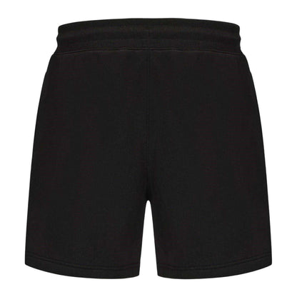 Black - Back - Slazenger Mens Fleece Shorts