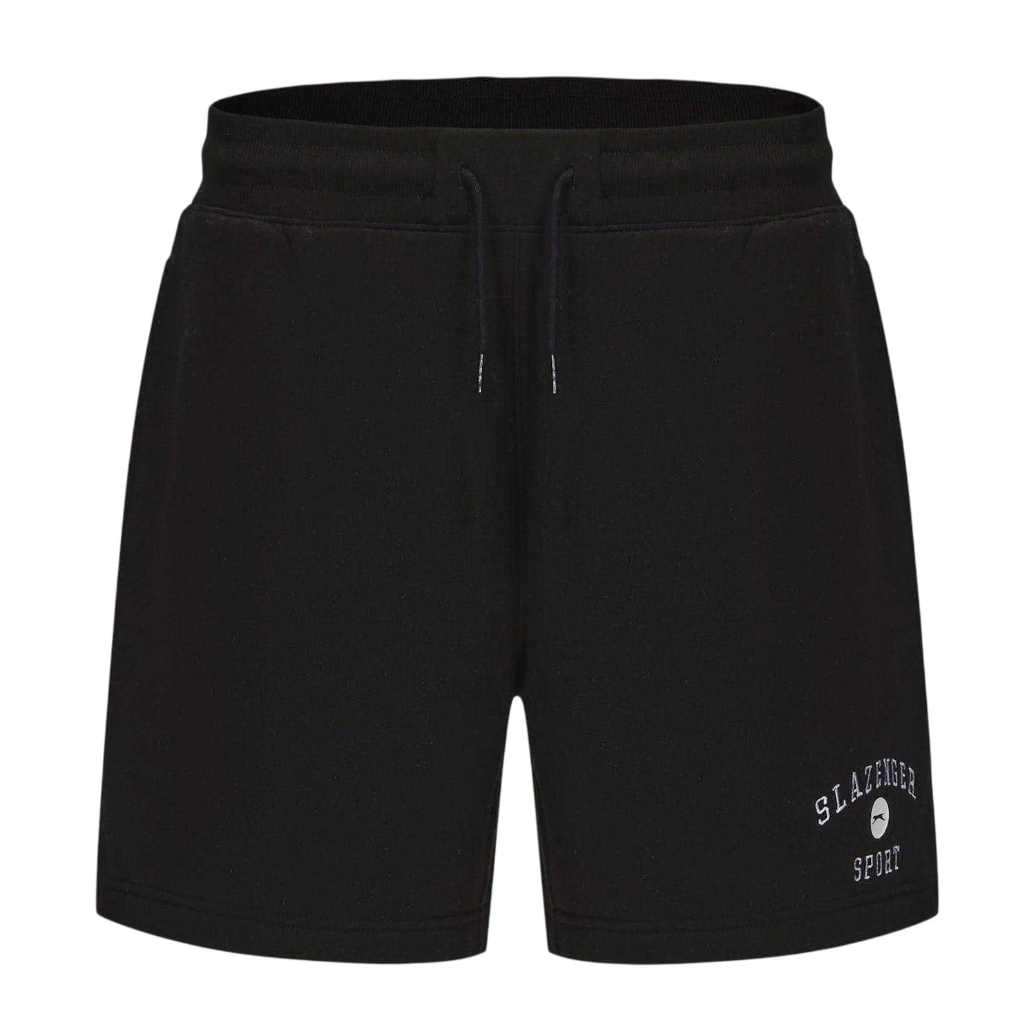Black - Front - Slazenger Mens Fleece Shorts