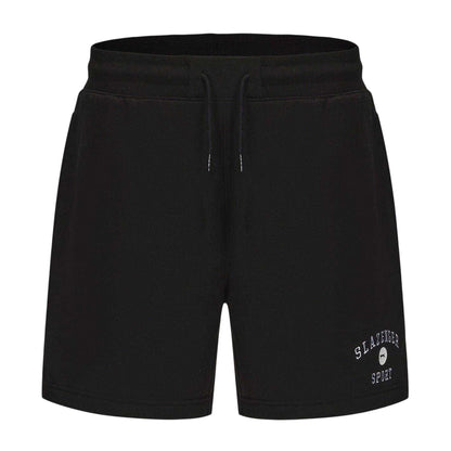Black - Front - Slazenger Mens Fleece Shorts
