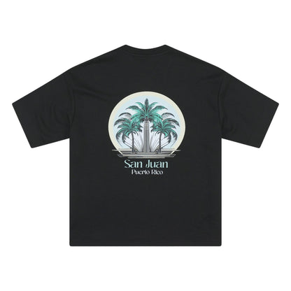 Black - Back - Rose London Mens San Juan T-Shirt