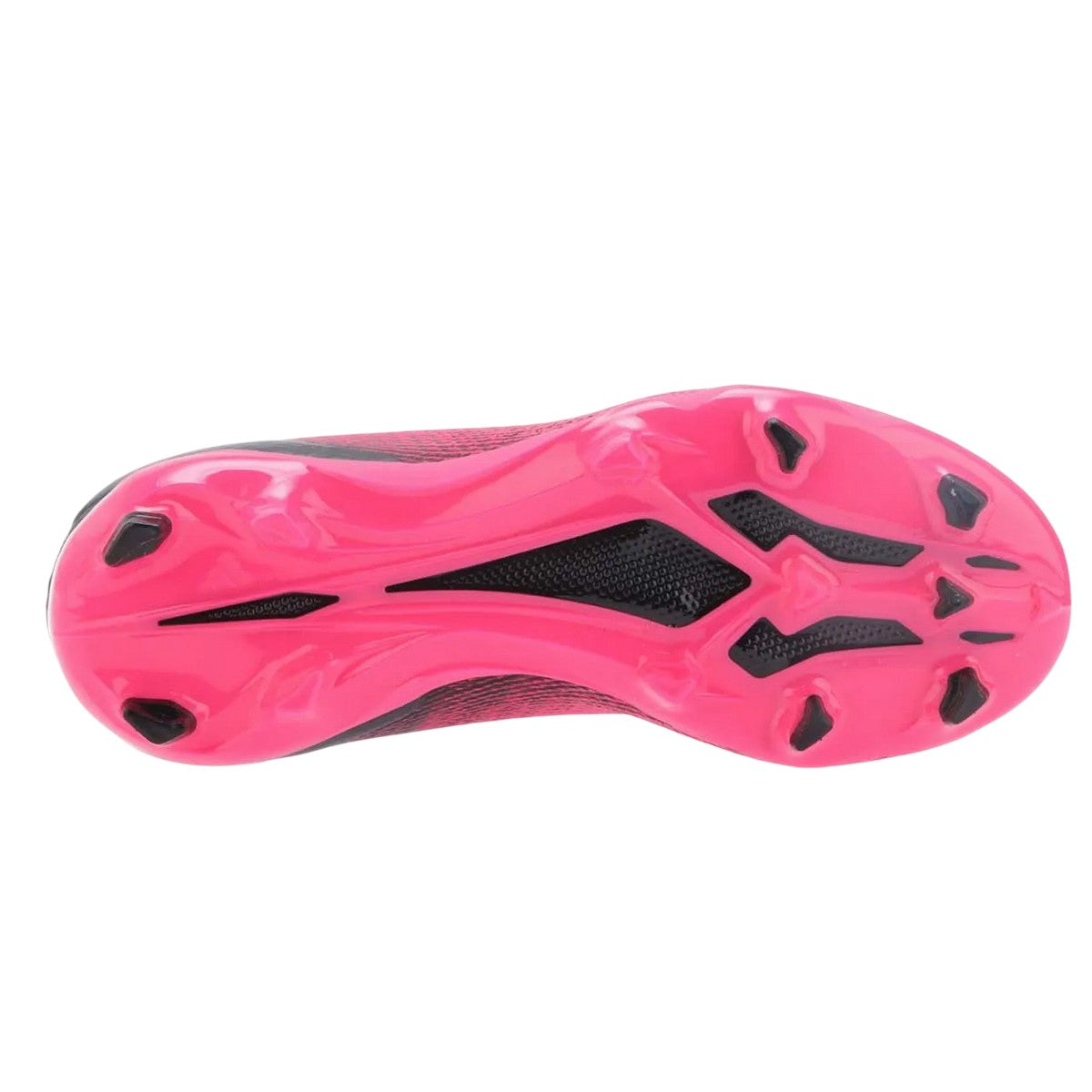 Pink - Side - Adidas Childrens-Kids X Speedportal 1 Firm Ground Boots