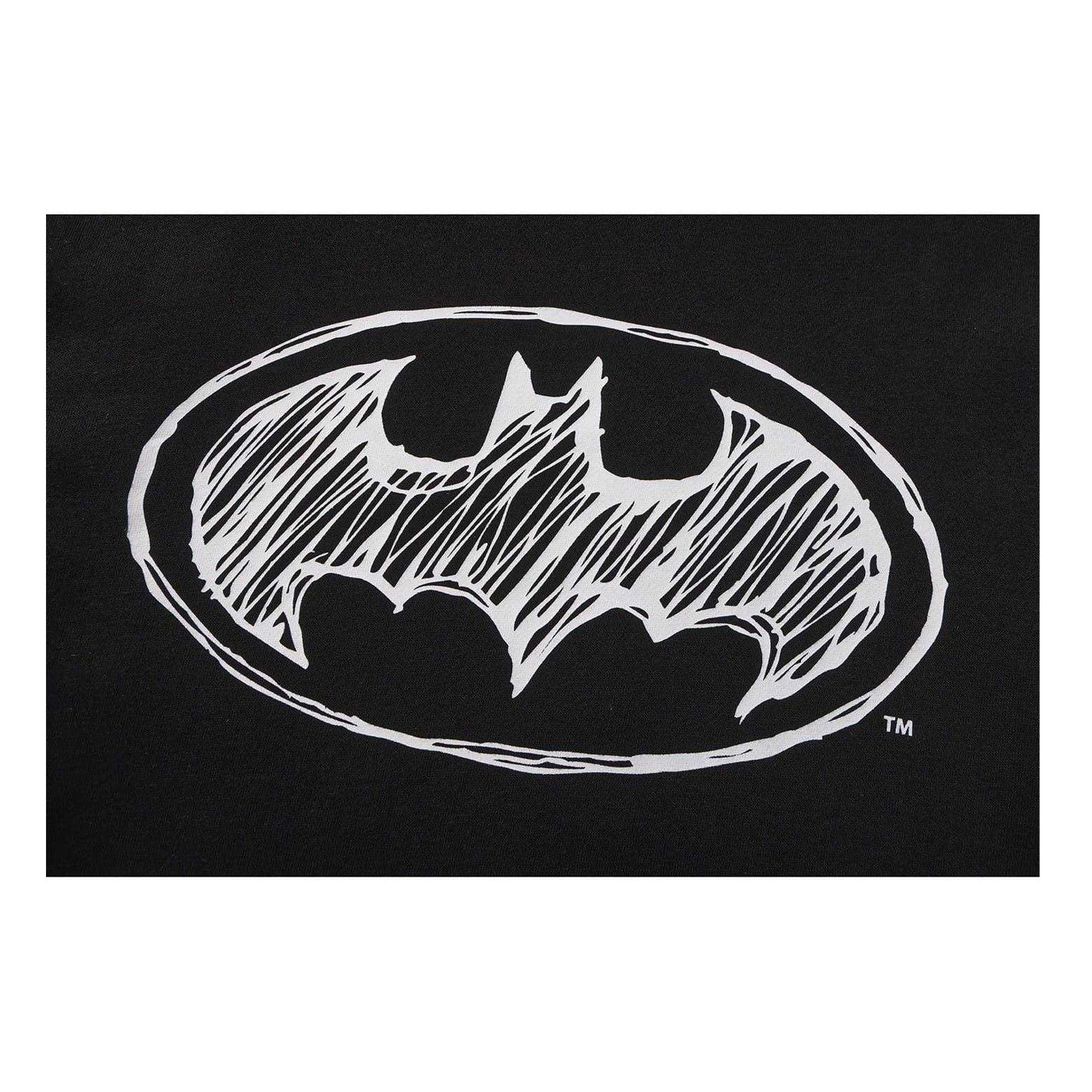 Black - Lifestyle - Batman Mens Dark Knight Hoodie