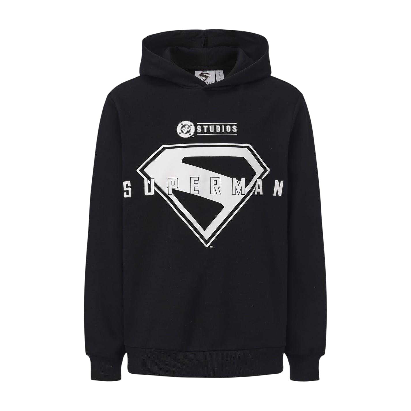 Blue-Red - Front - Batman Mens Dark Knight Hoodie