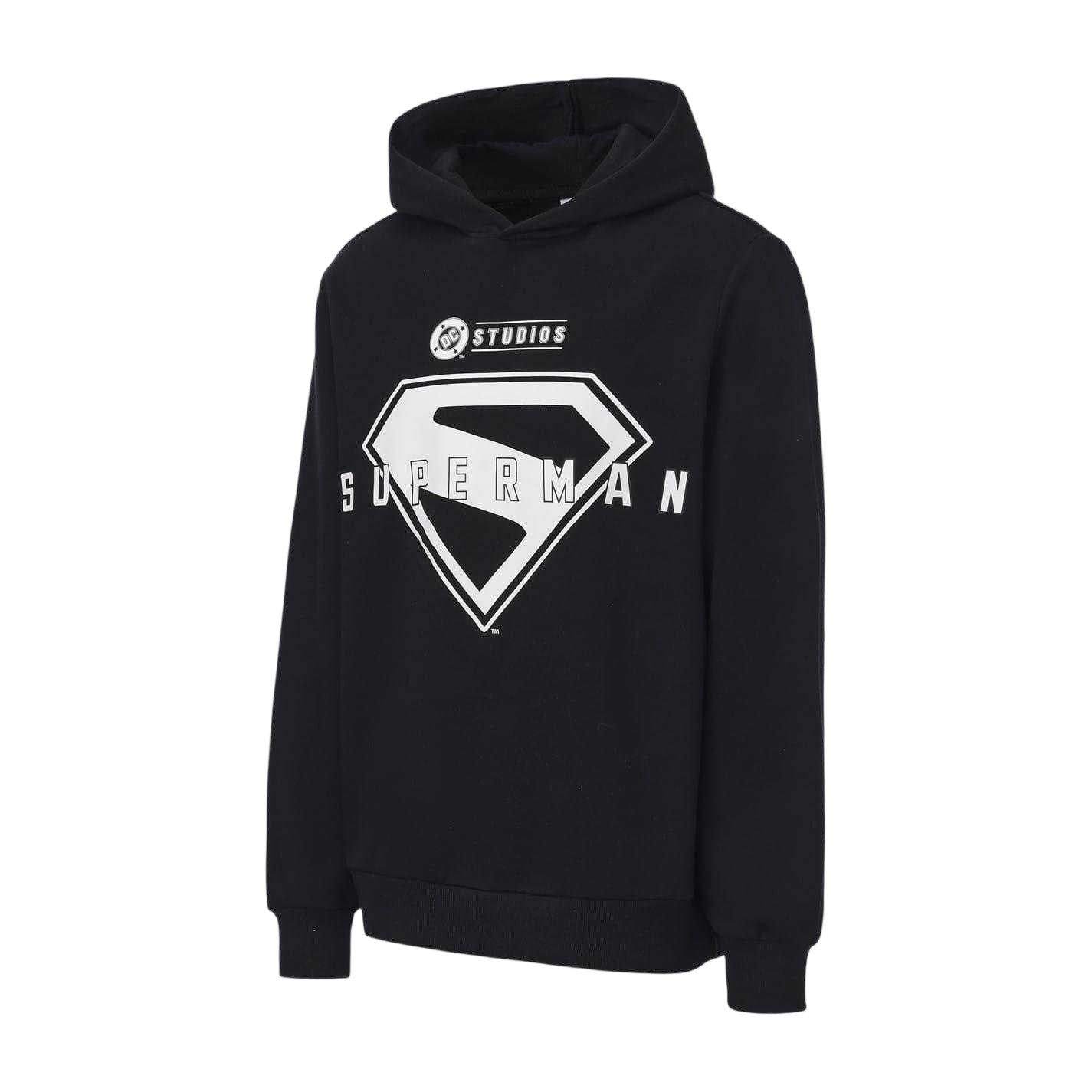 Blue-Red - Side - Batman Mens Dark Knight Hoodie
