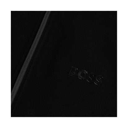 Black - Side - Boss Mens Skaz Full Zip Track Jacket