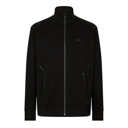 Black - Front - Boss Mens Skaz Full Zip Track Jacket