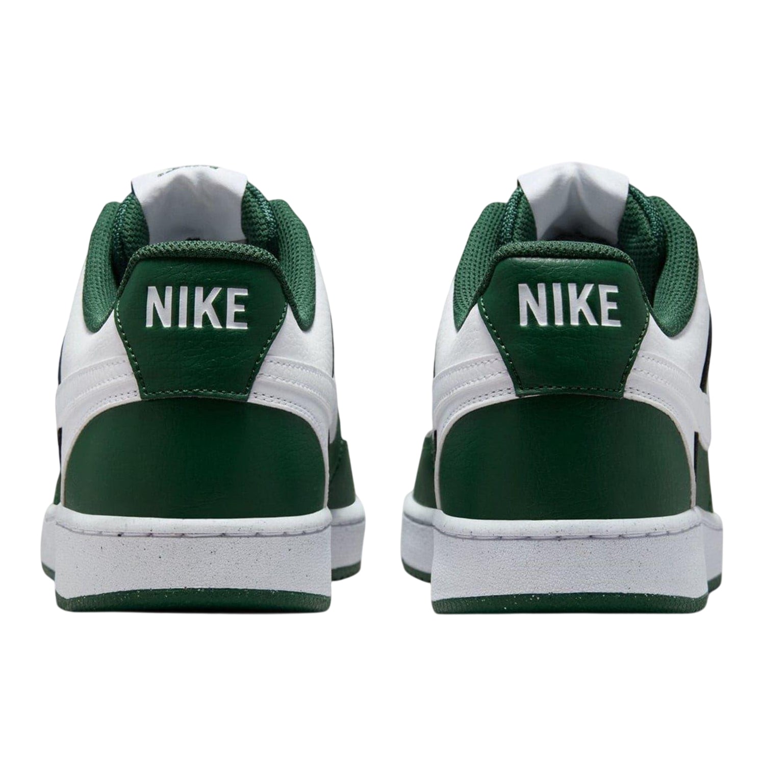 Royal Green-Sail White - Back - Nike Mens Vision Low Leather Trainers