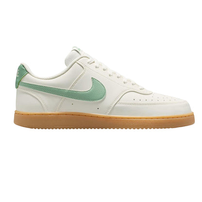 Sail - Front - Nike Mens Vision Low Leather Trainers